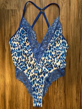 Victoria's Secret Lace-Trim Bodysuit